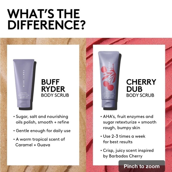 Fenty Beauty by Rihanna Cherry Dub Triple Action AHA Body Scrub - Picture 8 of 10